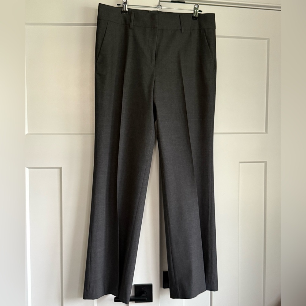 GANT women’s charcoal gray Tailored Wool Blend Pants in size 10